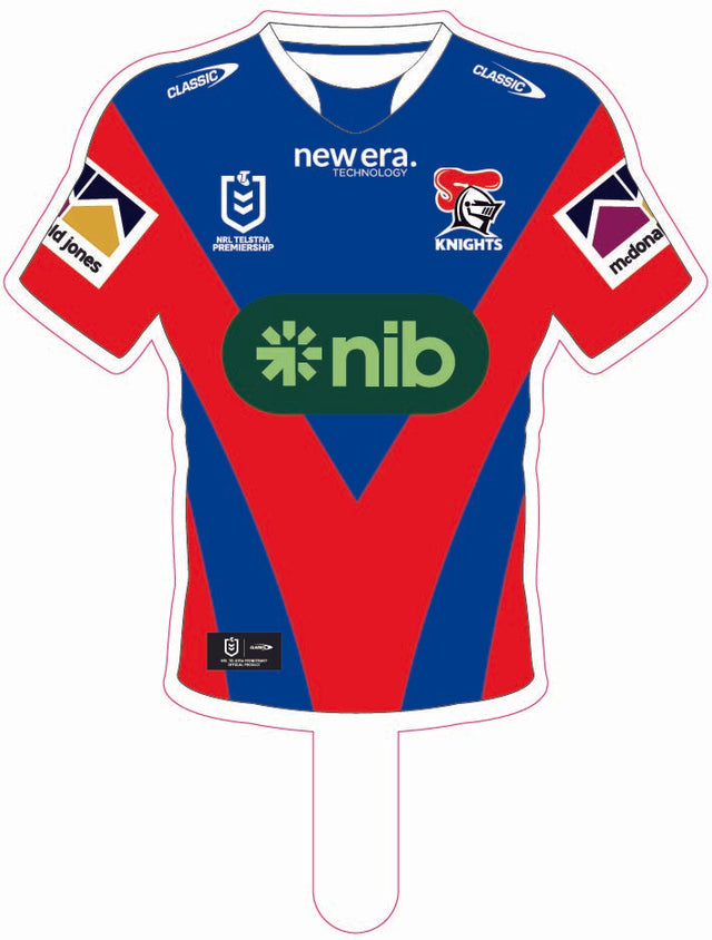 Newcastle Knights 2025 Jersey Cut-out