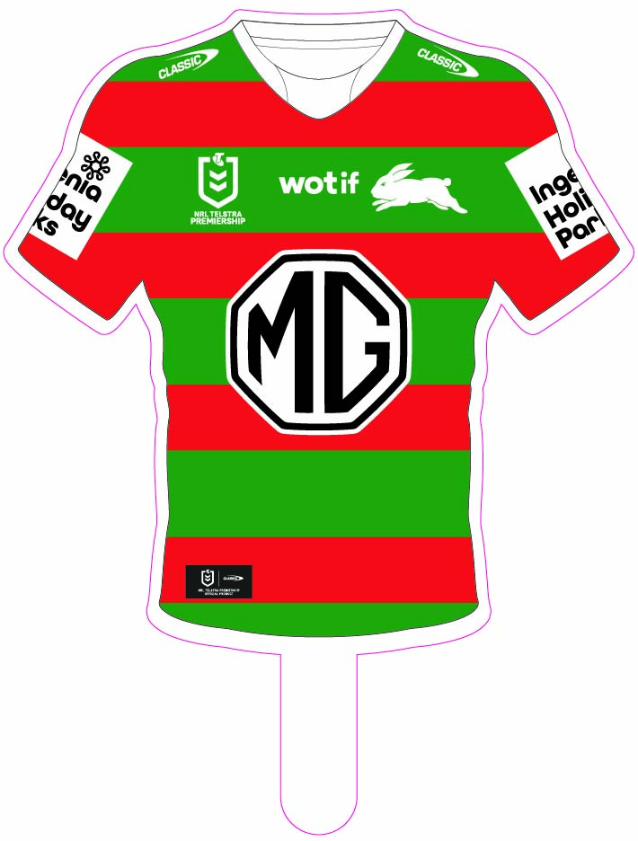 South Sydney Rabbitohs 2025 Jersey Cut-out