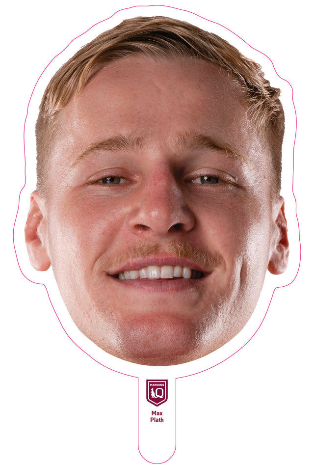 Max Plath QLD Maroons Small clearance cut-out