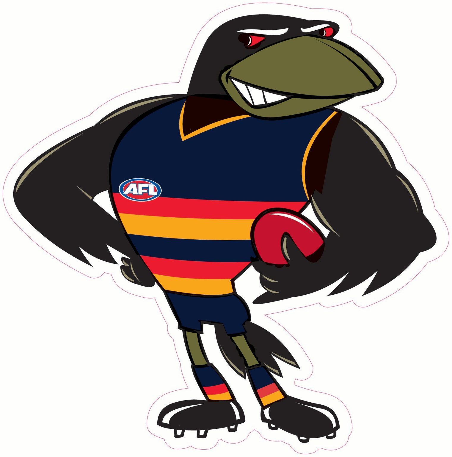 Adelaide Crows Mascot Cut-out