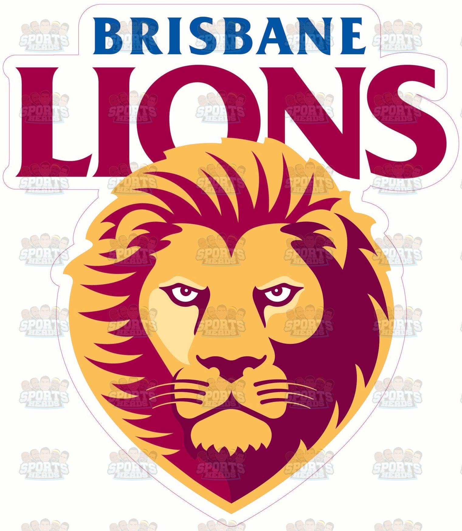 Brisbane Lions Logo Cut-out