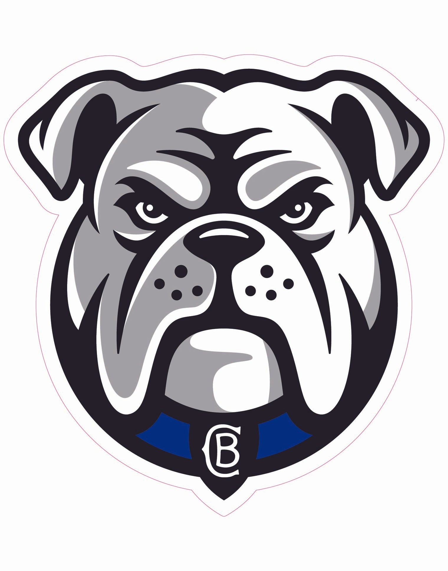 Canterbury-Bankstown Bulldogs Logo Cut-out