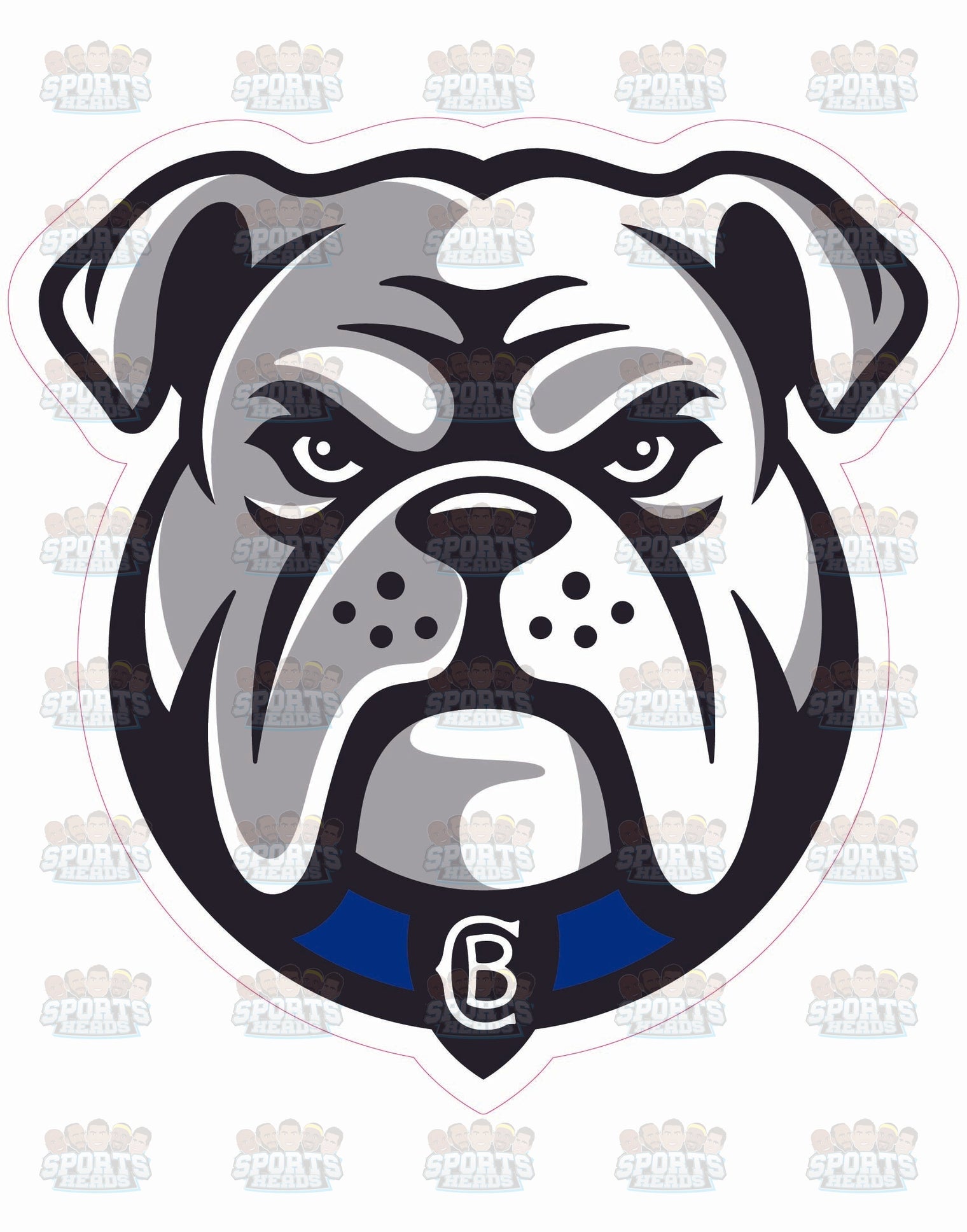 Canterbury-Bankstown Bulldogs Logo Cut-out