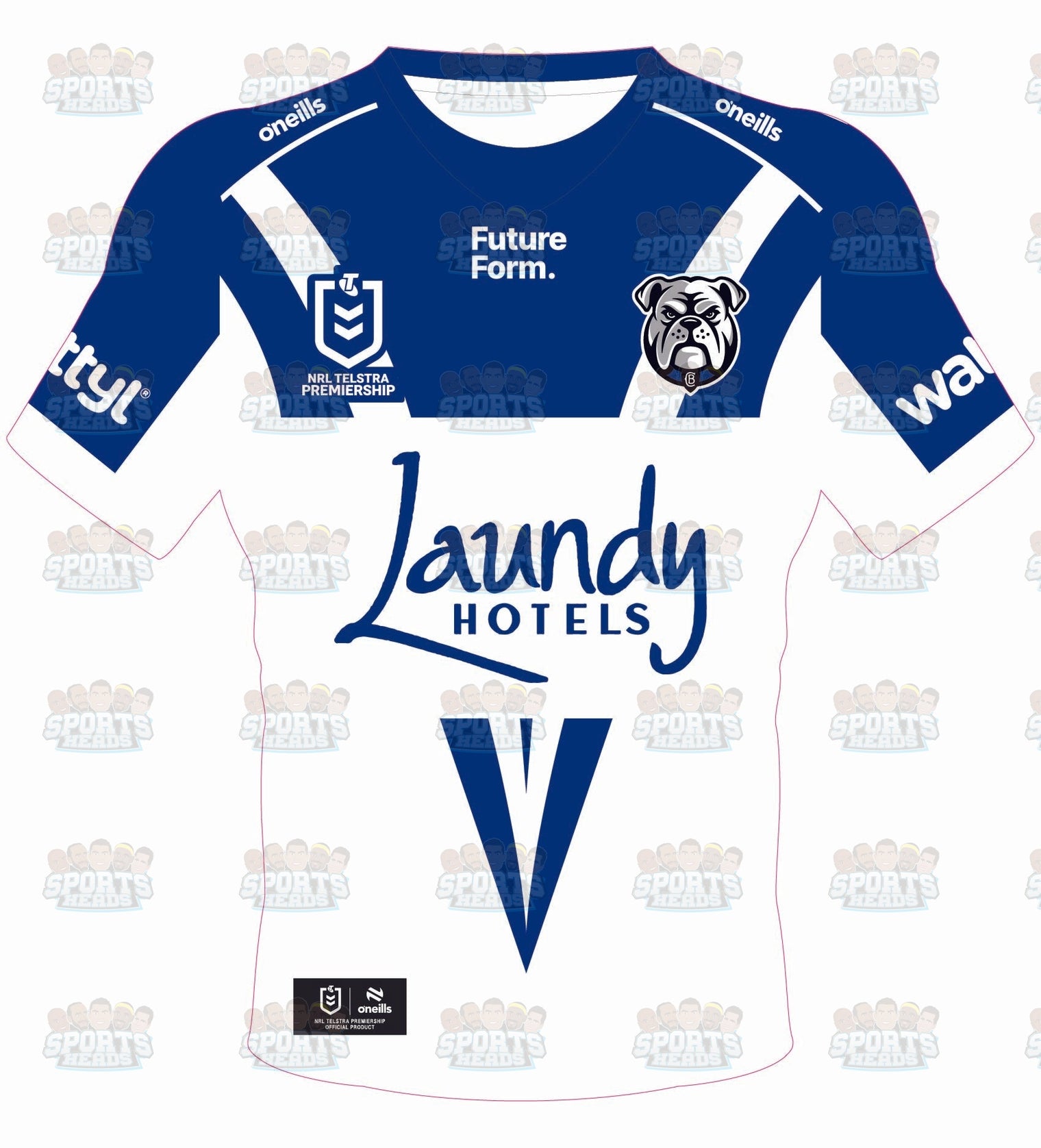 Canterbury-Bankstown Bulldogs 2026 Jersey Cut-out
