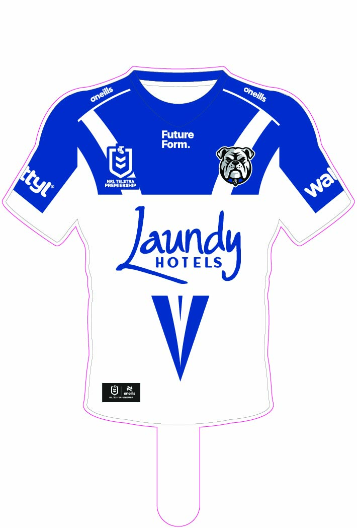 Canterbury-Bankstown Bulldogs 2026 Jersey Cut-out