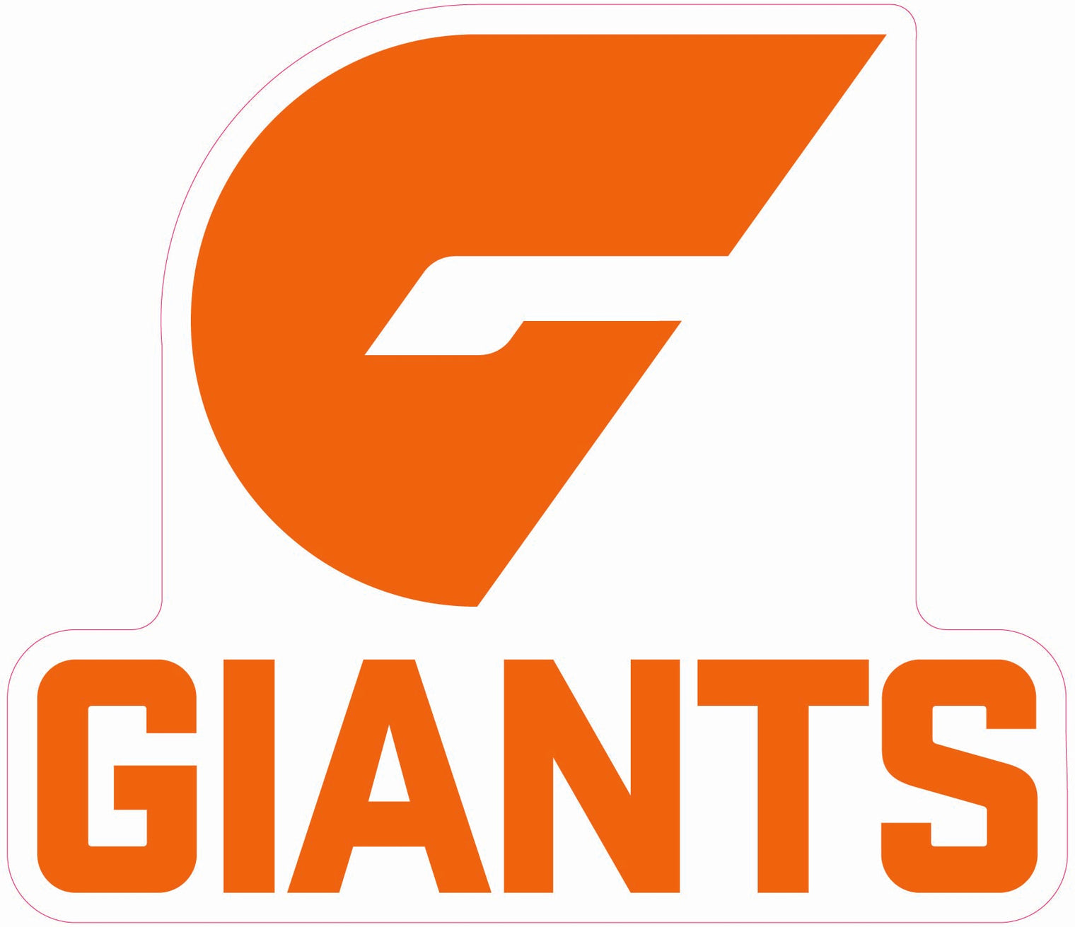 GWS Giants Logo Cut-out