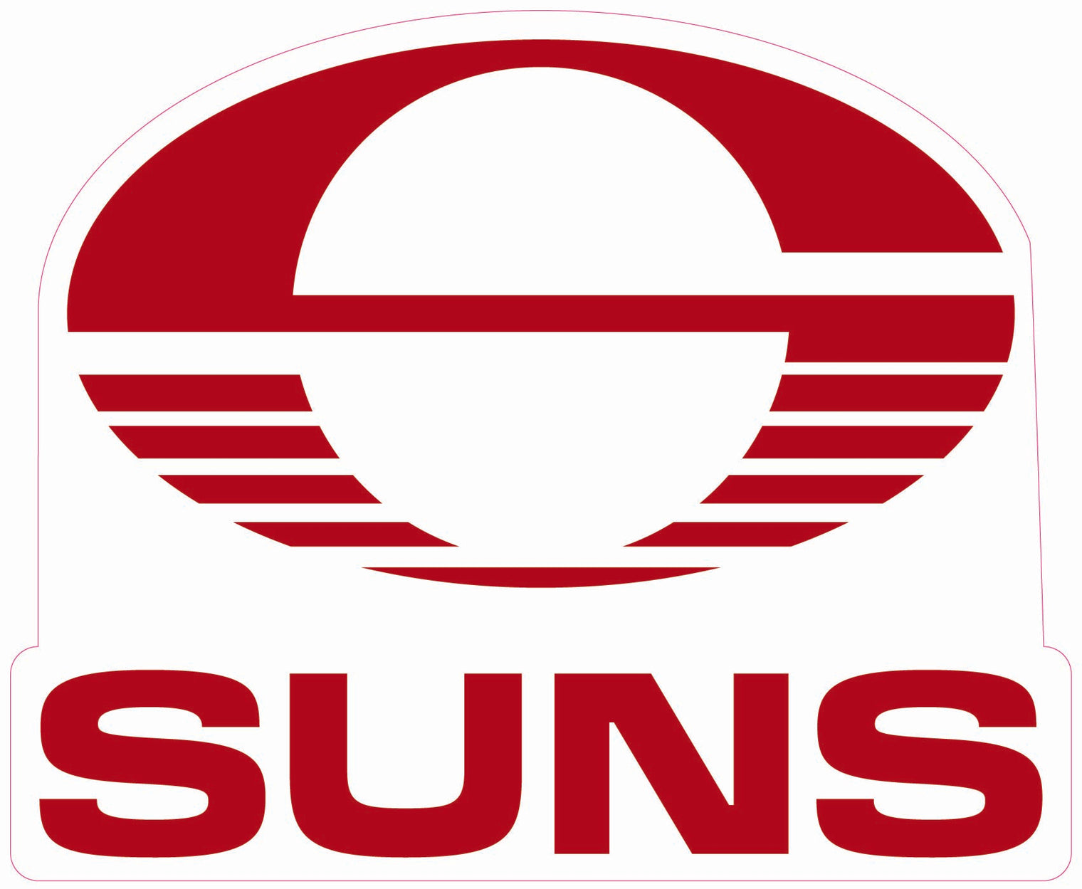 Gold Coast Suns Logo Cut-out