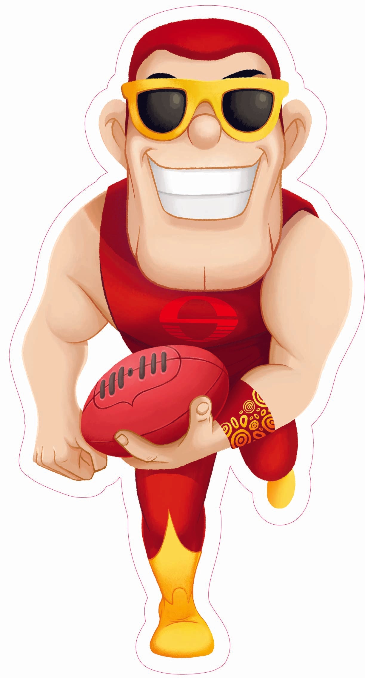 Gold Coast Suns Mascot Cut-out