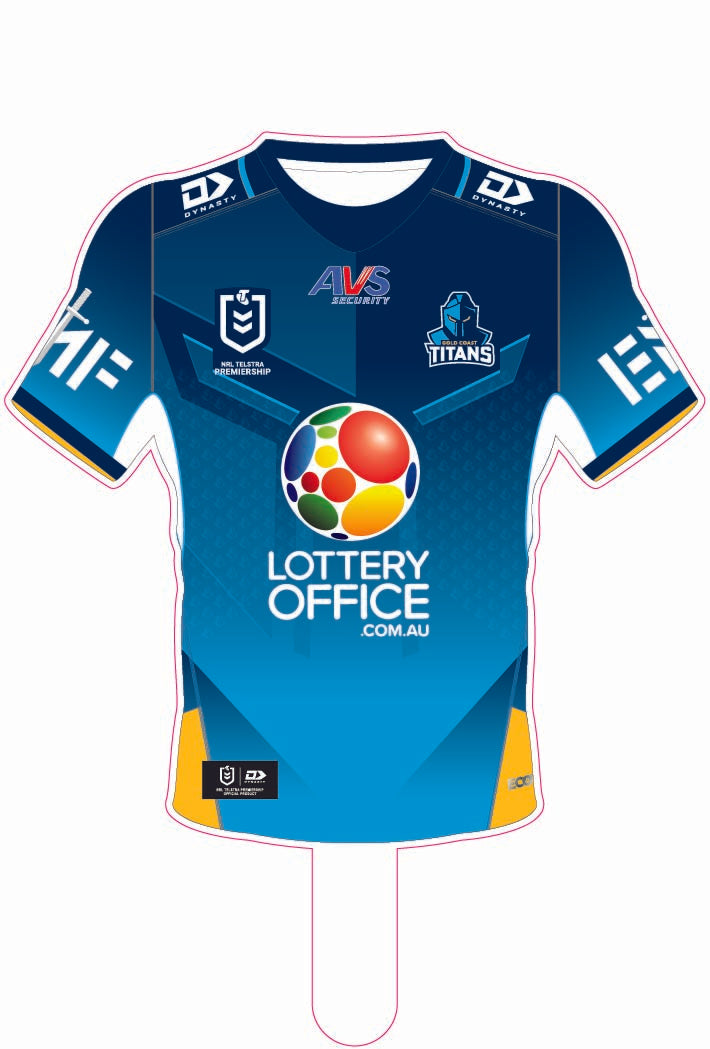 Gold Coast Titans 2026 Jersey Cut-out