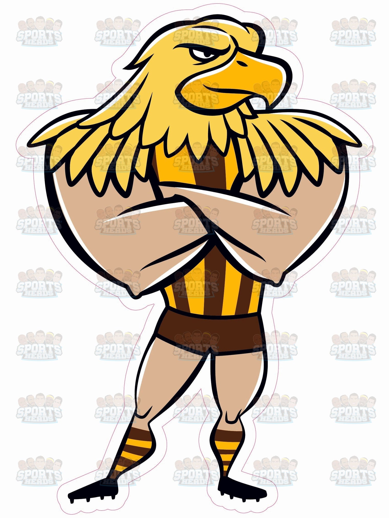 Hawthorn Hawks Mascot Cut-out