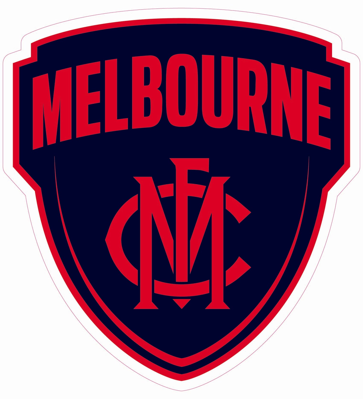 Melbourne Demons Logo Cut-out