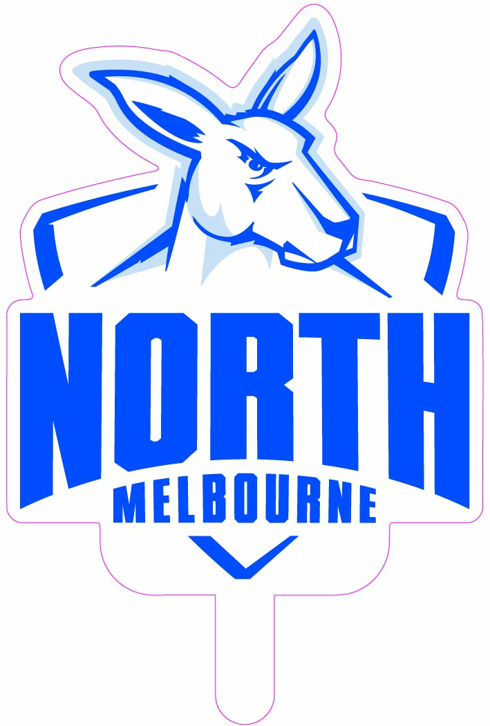 North Melbourne Kangaroos Logo Cut-out