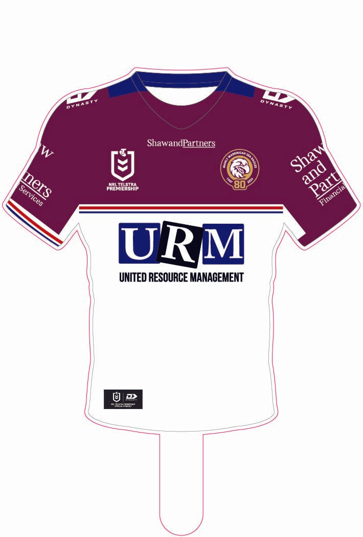 Manly Sea Eagles 2026 Jersey Cut-out
