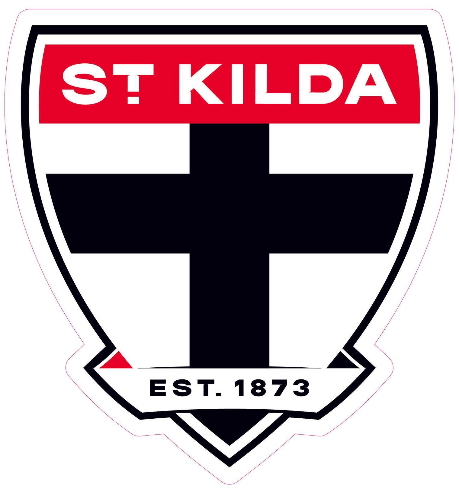 St Kilda Saints Logo Cut-out