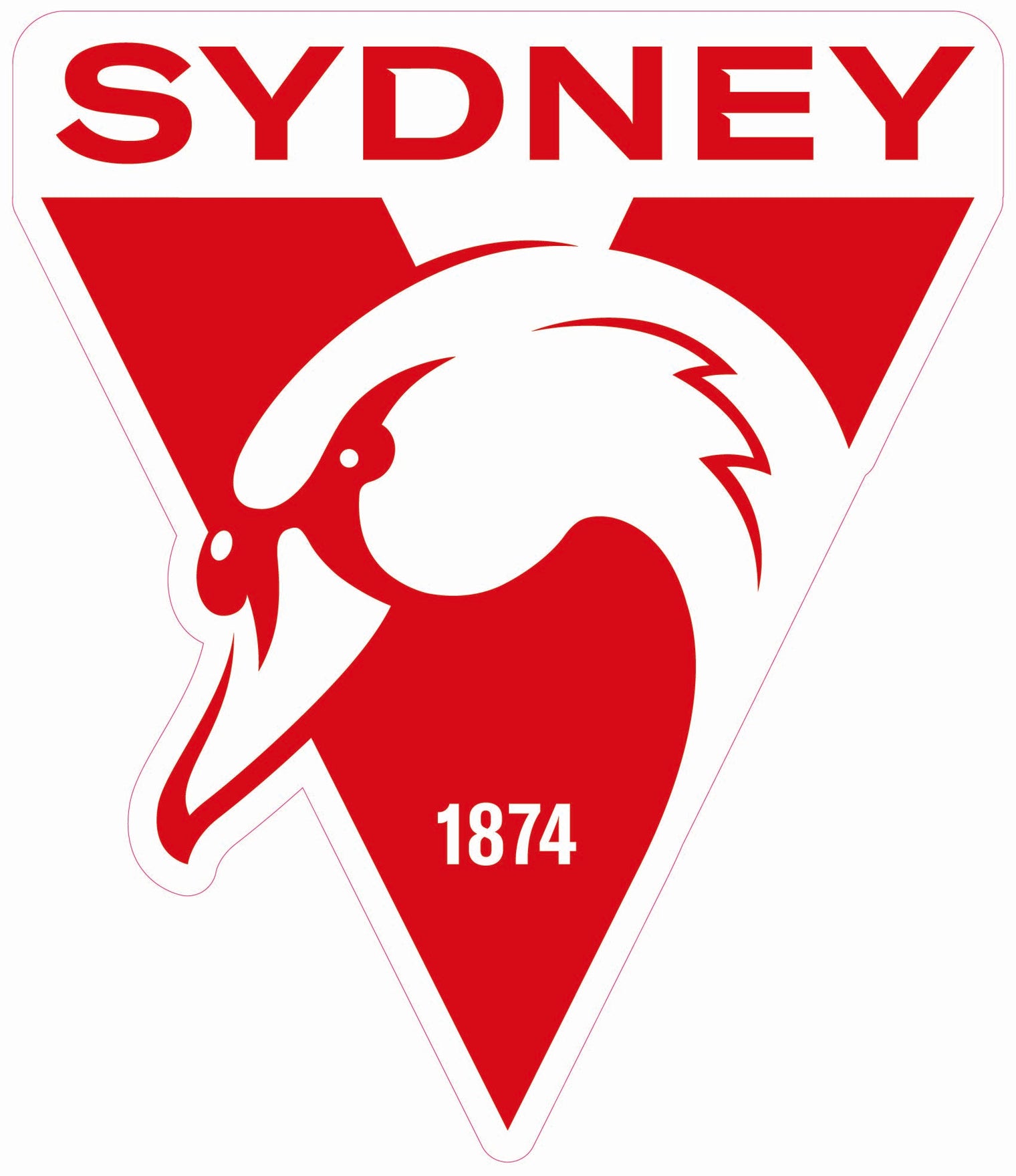 Sydney Swans Logo Cut-out
