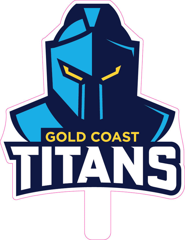 Gold Coast Titans Logo Cut-out