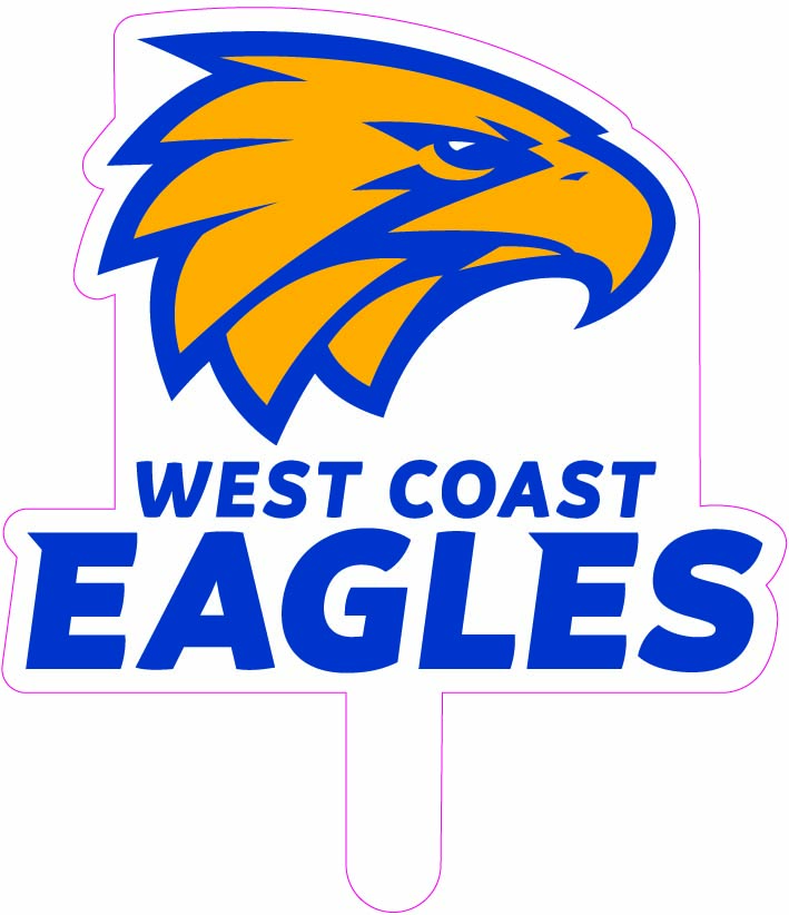 West Coast Eagles Logo Cut-out
