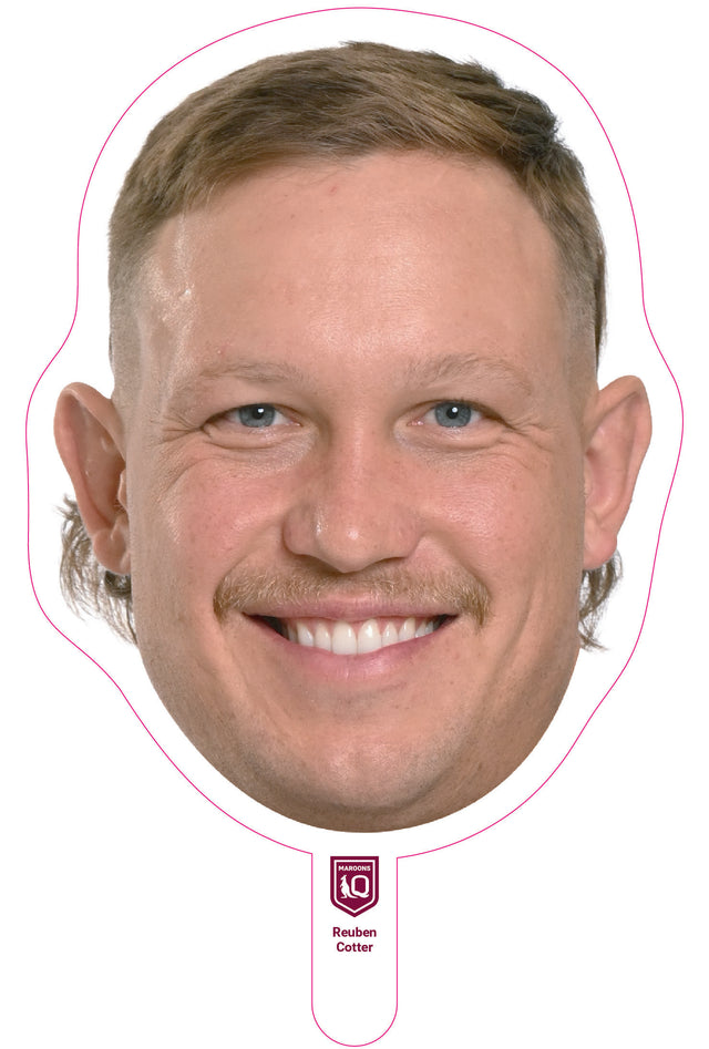 Reuben Cotter QLD Maroons Small clearance cut-out