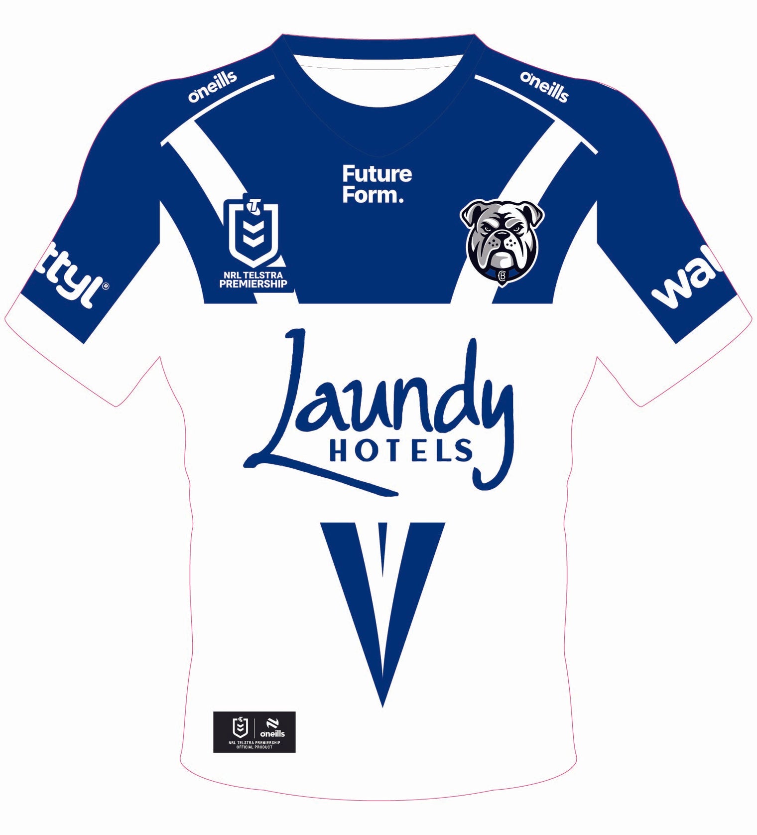 Canterbury-Bankstown Bulldogs 2026 Jersey Cut-out