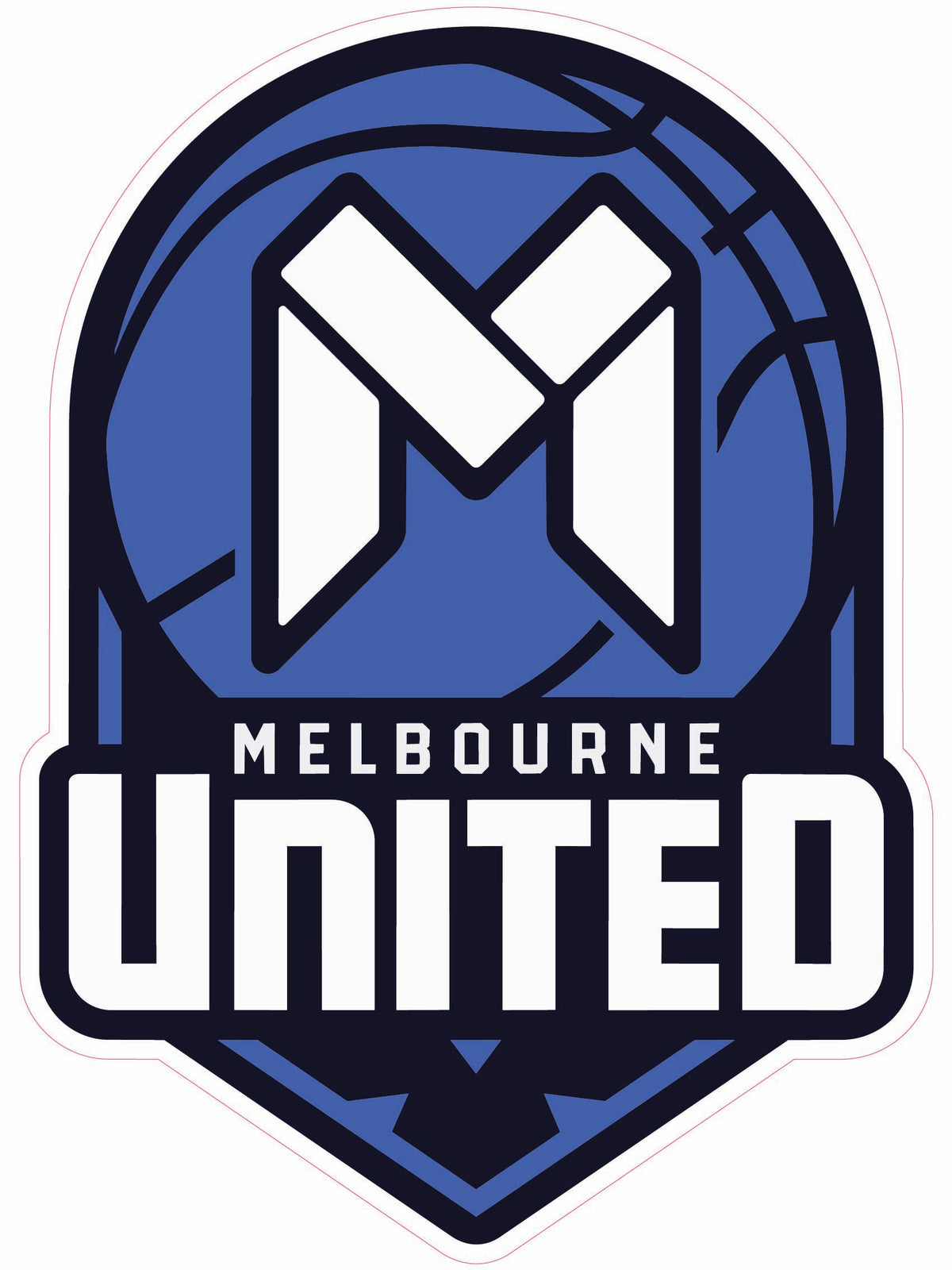 Melbourne United Logo - Clearance