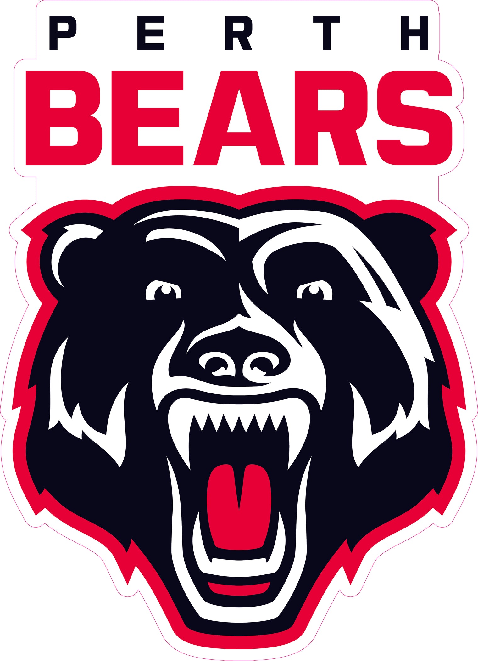 Perth Bears Logo Cut-out