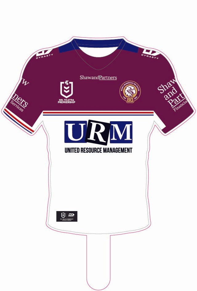 Manly Sea Eagles 2026 Jersey Cut-out