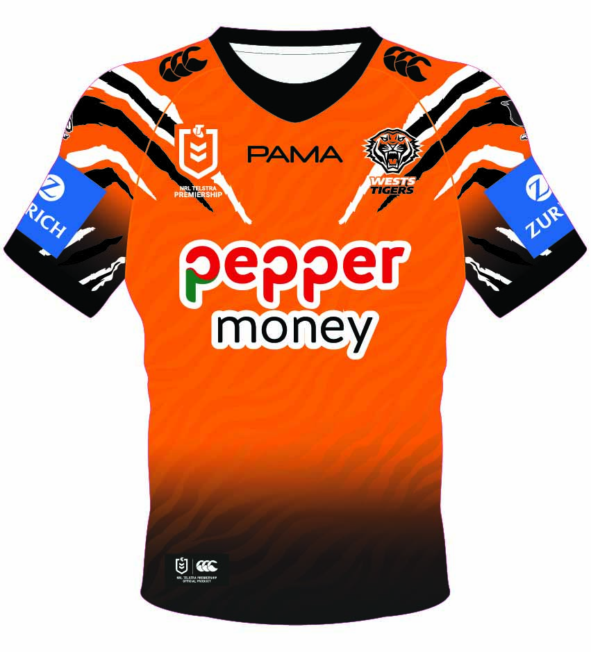 Wests Tigers  2026 Jersey Cut-out