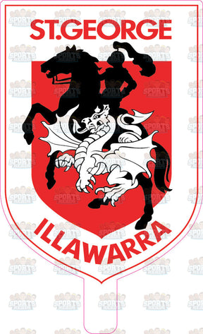 St. George Illawarra Dragons Logo Cut-out St George Illawarra Dragons Small clearance cut-out
