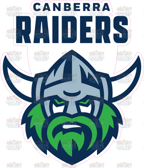 Canberra Raiders Logo Cut-out Canberra Raiders Large clearance cut-out