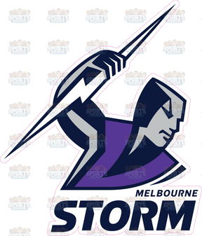 Melbourne Storm Logo Cut-out Melbourne Storm Large clearance cut-out